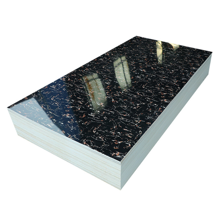 Pvc Plastic Materials Uv Marble Slate Carbon Rock Wall Panel / Board / Sheet