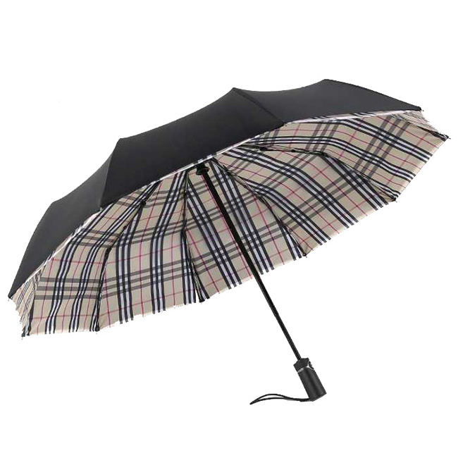 10 ribs folding umbrella waterproof umbrella custom printing logo umbrella double layer unbrella brolly for ladies