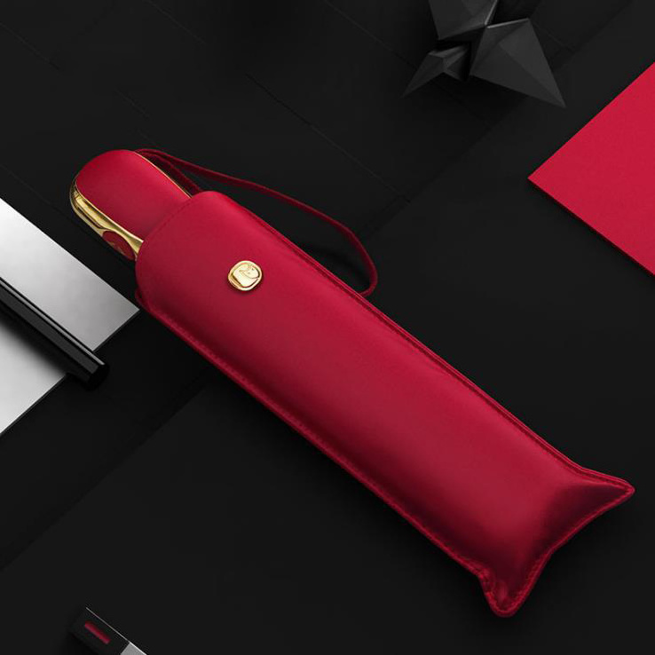 Premium 3 Folding Xiaomi Umbrella Automatic With Logo Prints Custom Luxury Mini Capsule Umbrella