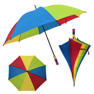 China golf wholesale umbrellas automatic open umbrella rain unilever umbrella with multi color