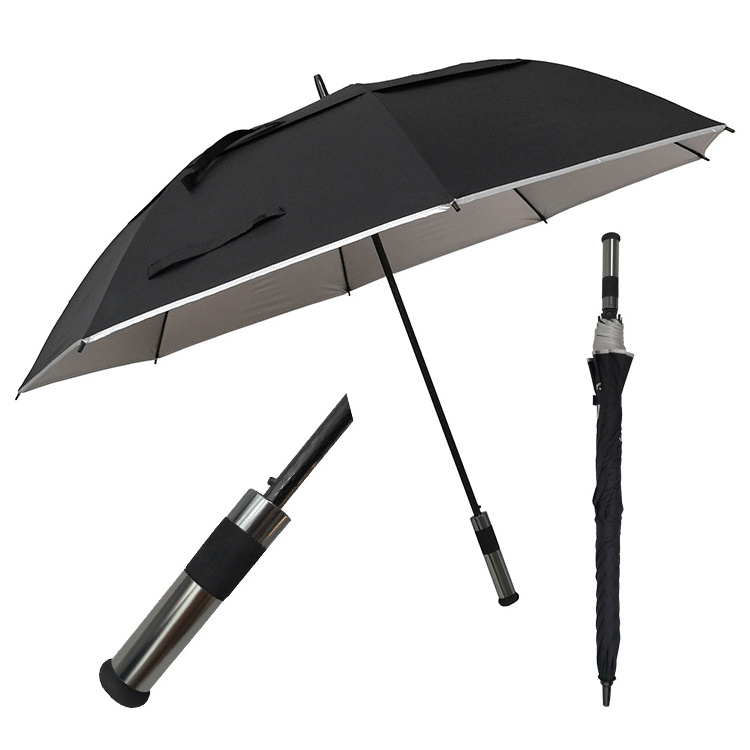 China golf wholesale umbrellas automatic open umbrella rain unilever umbrella with multi color