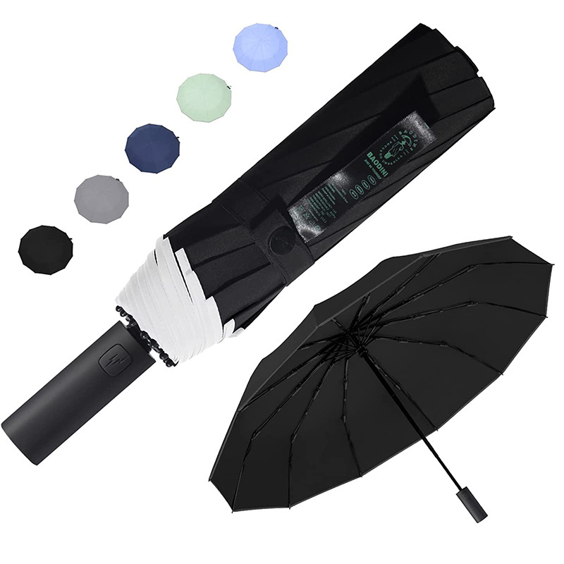 Paraguas Lluvia Personal 3 Folding Xiaomi Umbrella Automatic With Logo Compact Glow In The Dark Umbrella For The Rain