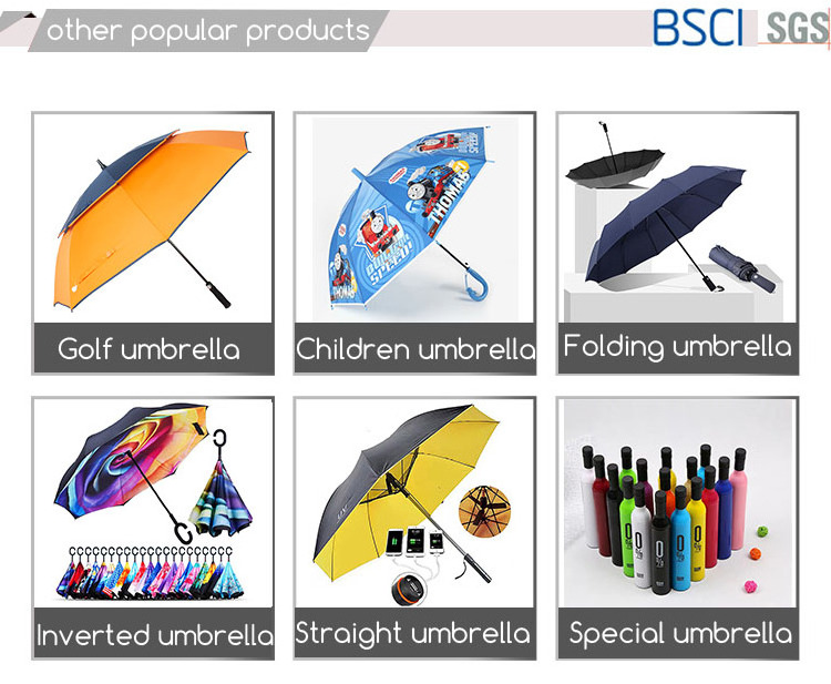 No Drip Umbrellas For The Rain Straight Umbrella- Telescopic Cover Attachment Windproof UV Protection with Blackou