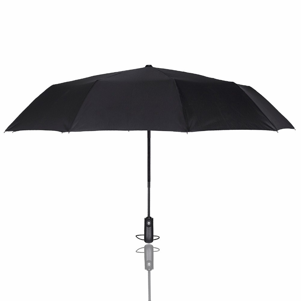 Paraguas Windproof Travel 3-Stage Umbrella Automatic Uv Compact Picnic Umbrella With Logo For The Rain