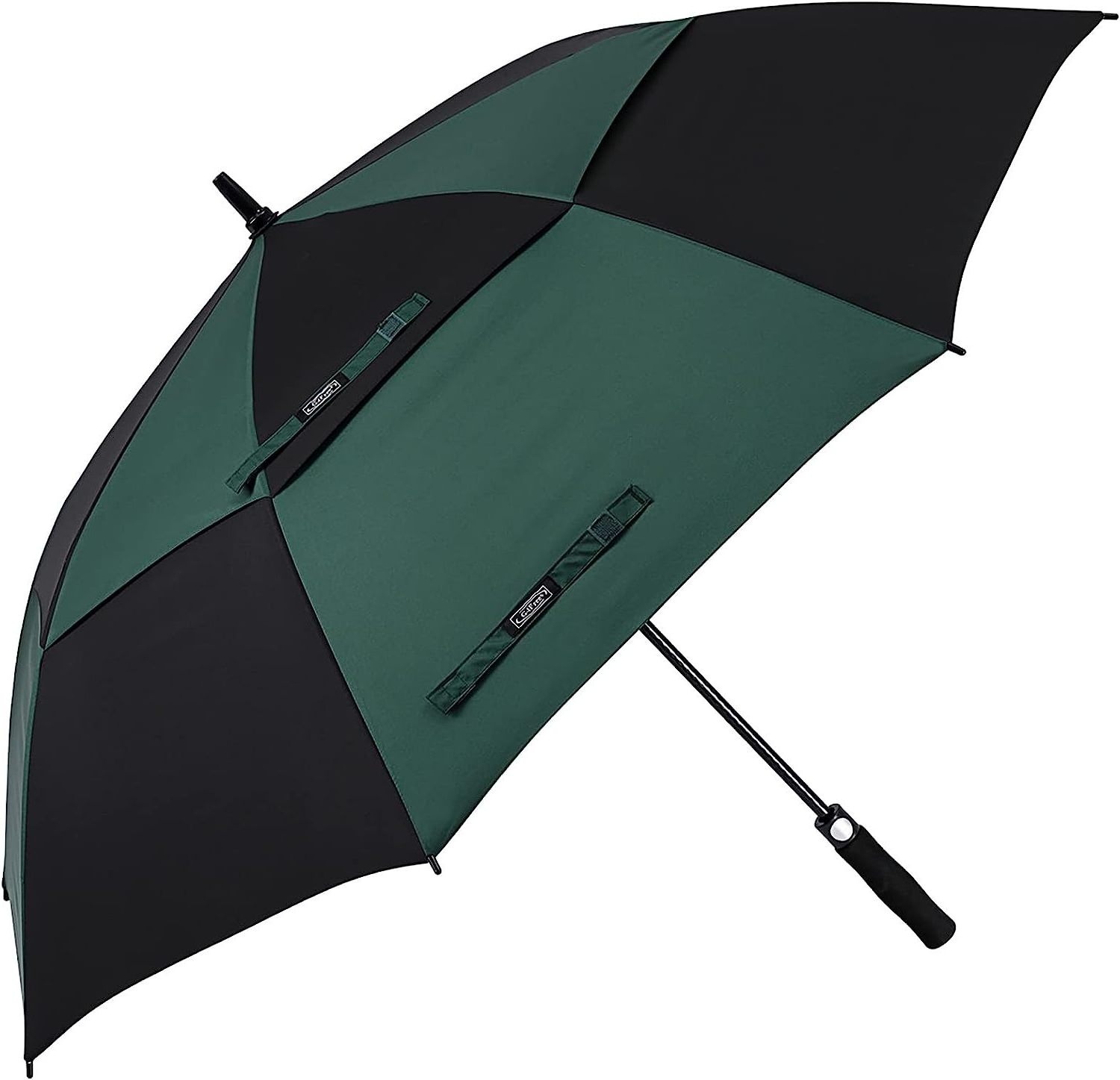 Golf Umbrella 58/62/68 Inch Automatic Open Umbrella With Logo Extra Oversize Double Canopy Vented Umbrella Windproof Waterproof