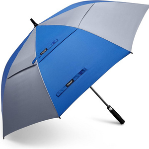 Golf Umbrella Large 62/68/72 Inch Extra Large Oversize Double Canopy Vented Windproof Waterproof 2 colo Umbrella Automatic