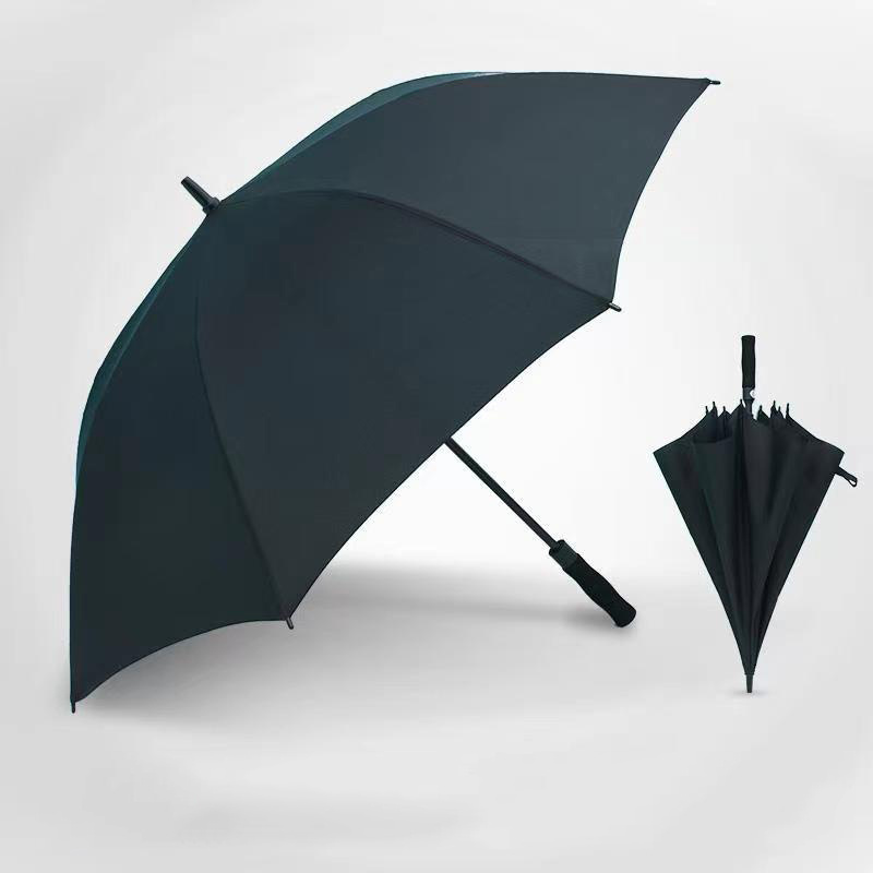 Regenschirm Fiberglass Golf Umbrella With Logo Straight Commercial Umbrella Outdoor Shaft Windproof Umbrellas For The Rain