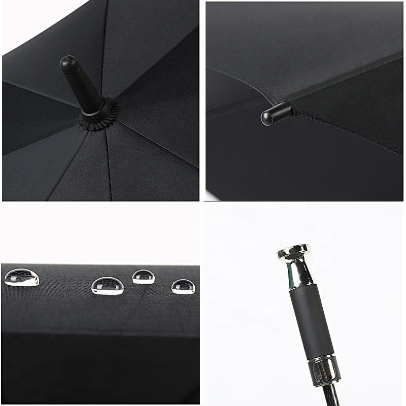 Paraguas 68 Inch  Rolls Royce Golf Umbrella For Rain Automatic Straight Umbrella Custom Logo Windproof Umbrella Men Luxury