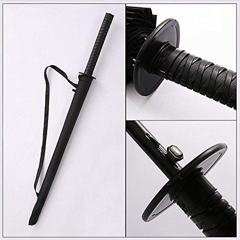 Japanese Products Straight Sword Umbrella Rain Custom With Logo Japanese Samurai Umbrella