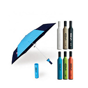 Promotional Mini Rain Umbrella China Supplier Cheap Wine Bottle Logo Printed Umbrella in a Bottle