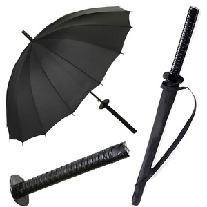 Japanese Products Straight Sword Umbrella Rain Custom With Logo Japanese Samurai Umbrella