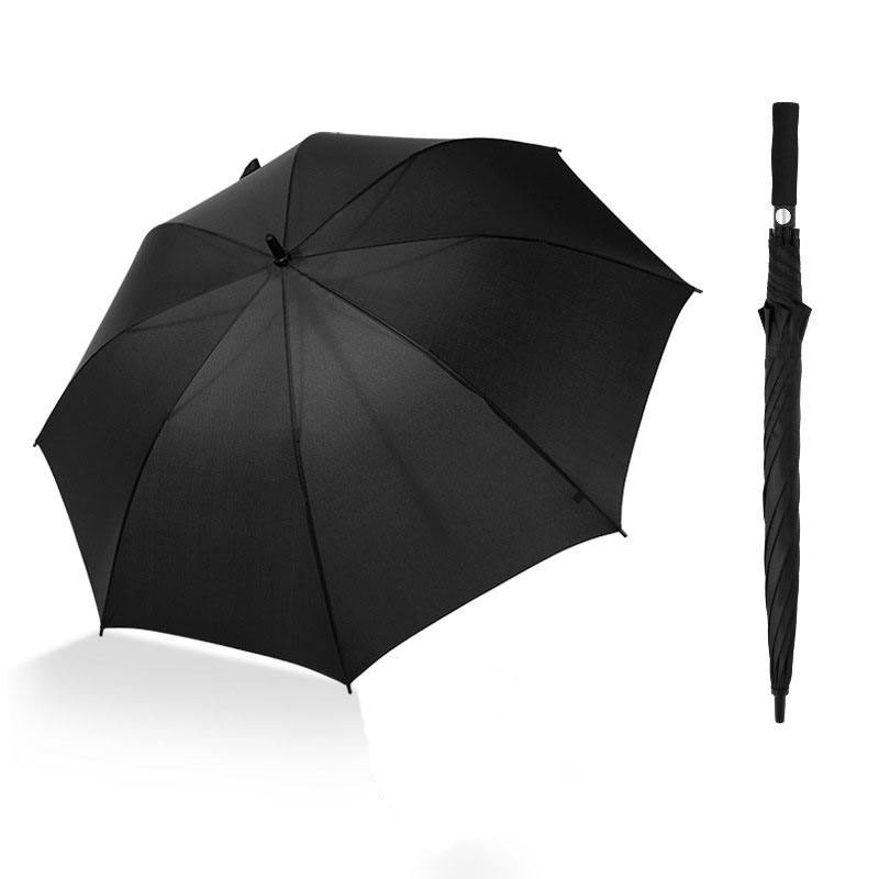 2024 Hot Sale Light Carbon Fiber Long Handle Straight Umbrella 210g Portable Sunscreen UV Protection Sunshade Golf Umbrella