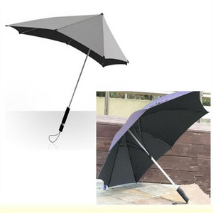 New inventions UFO shape high-end anti strong wind and rain golf umbrella