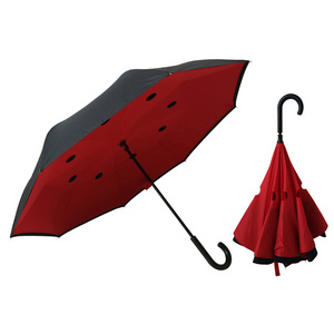 Promotional umbrella high quality innovative umbrella reverse umbrella for sale