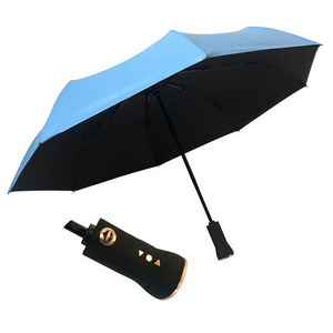 Innovative BT music cell phone USB uv umbrella can Connect the phone