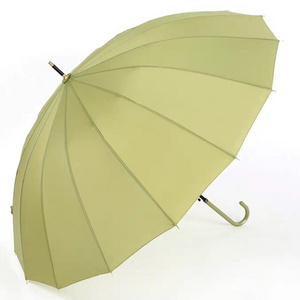 unbrella windproof straight unilever umbrella 16 ribs umbrella bumbershoot branded umbrellas with hot sale