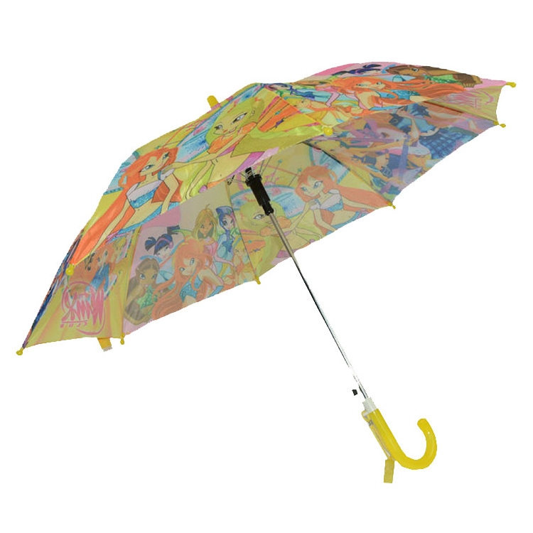 Cartoon character children rain decoration umbrella with cute printing