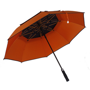 extra big size golf umbrella men's business windproof umbrella custom golf umbrella with strong frame