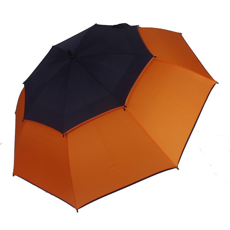 extra big size golf umbrella men's business windproof umbrella custom golf umbrella with strong frame