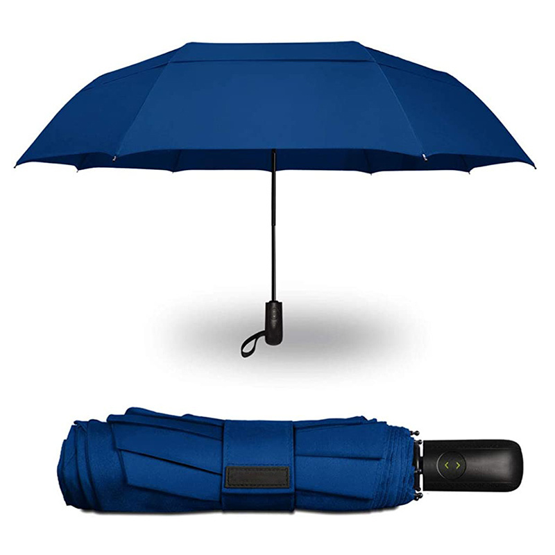 Paragua Uv Umbrellas Novelty Foldable Automatic With Logo Double Layer Travel Umbrellas For The Rain Windproof