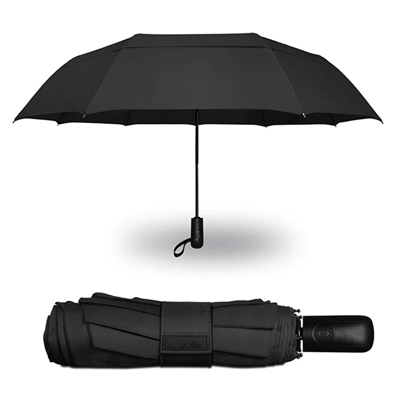 Paragua Uv Umbrellas Novelty Foldable Automatic With Logo Double Layer Travel Umbrellas For The Rain Windproof