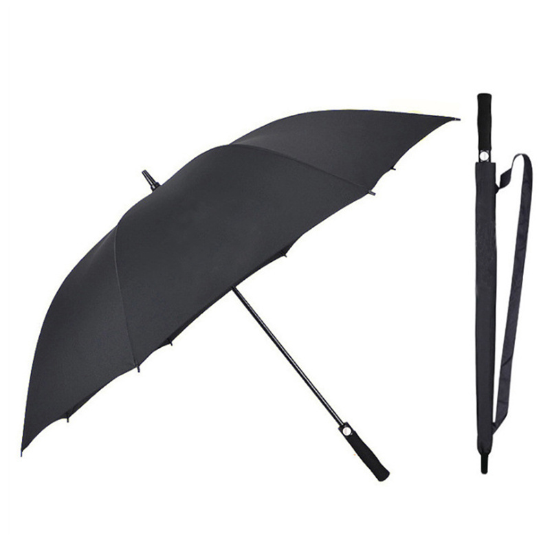 Paraguas Long Handle Umbrella Automatic Carrying Strap 48 Inches Sturdy Wind Quality Golf Umbrella With Logo For The Rain