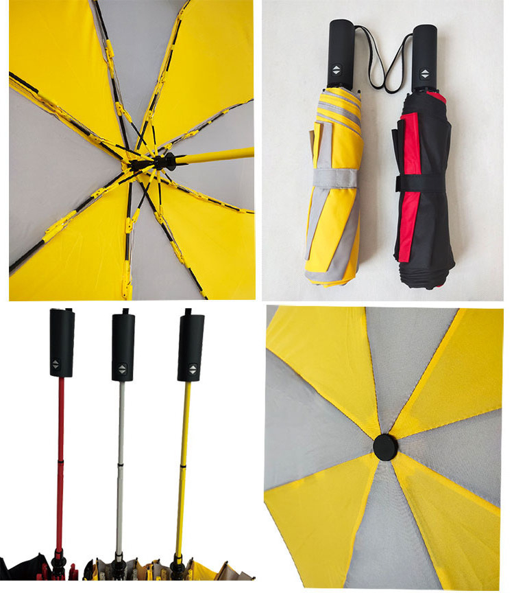 Paraguas Windproof Folding Thick Durable Umbrella With Logo Automatic Umbrella For The Rain