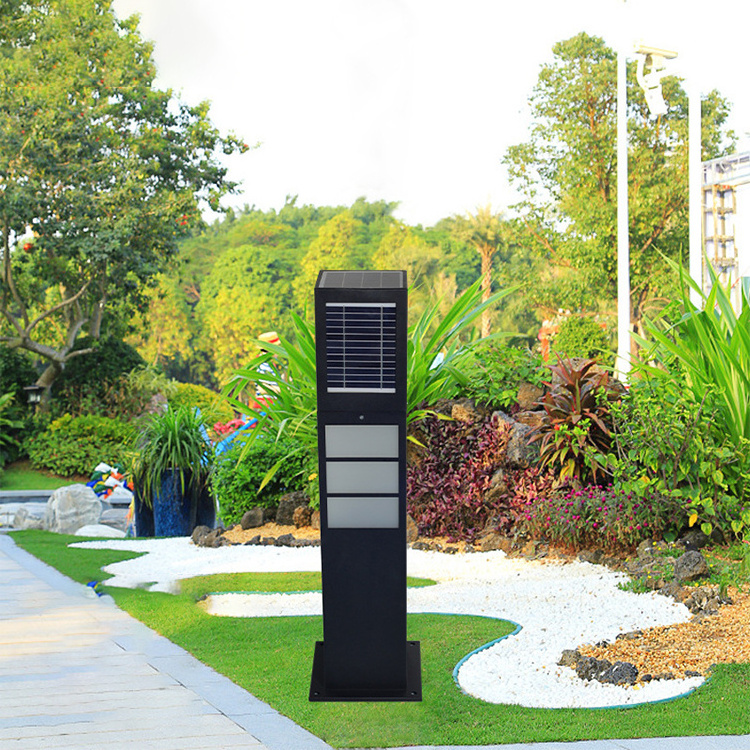 led lawn lamp modern waterproof wall corner outdoor grow gate pillar post lights led solar light for garden