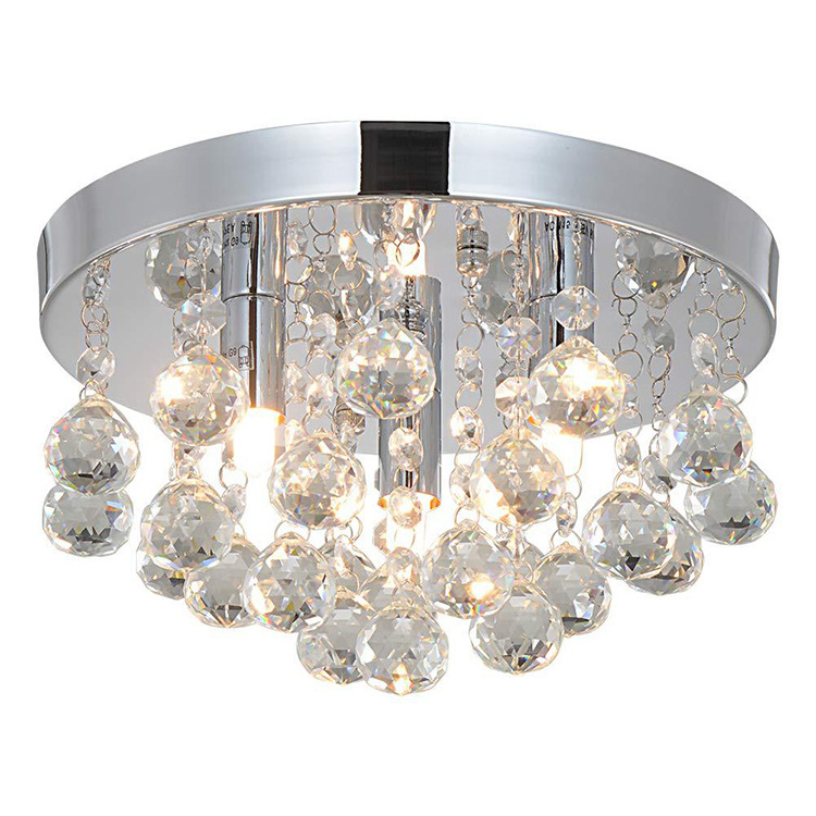 led crystal ceiling light small chandelier ceiling lamp pendant light for hallway