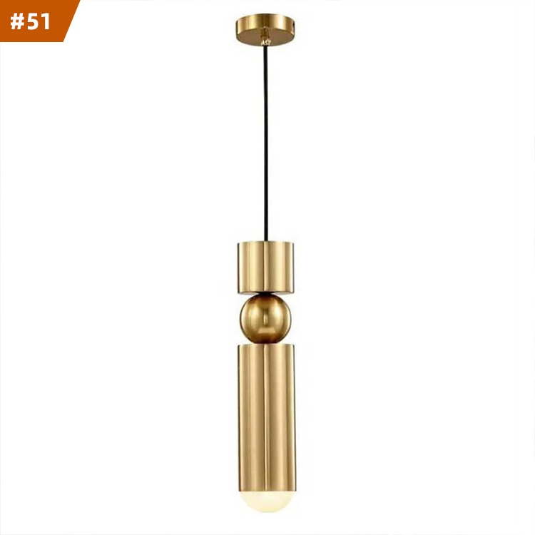 Pendant Light 1 Hanging Ceiling Light Kitchen Island With Led Bulb Living Room Luxury Led Art Modern Pendant Lighting