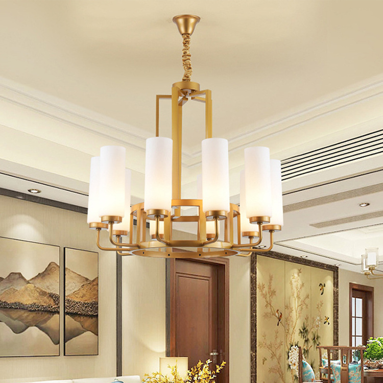 classic european style ktv banquet hall modern art deco high ceiling chandeliers pendant light