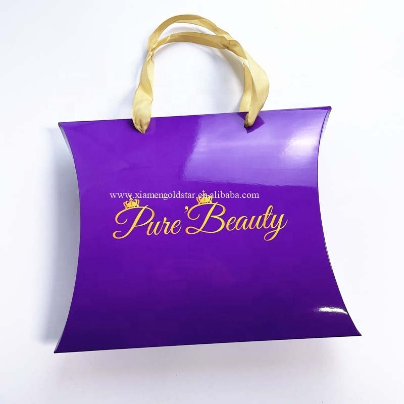 Wholesale cheap hair bundles boxes hair extension packaging with wig packaging box