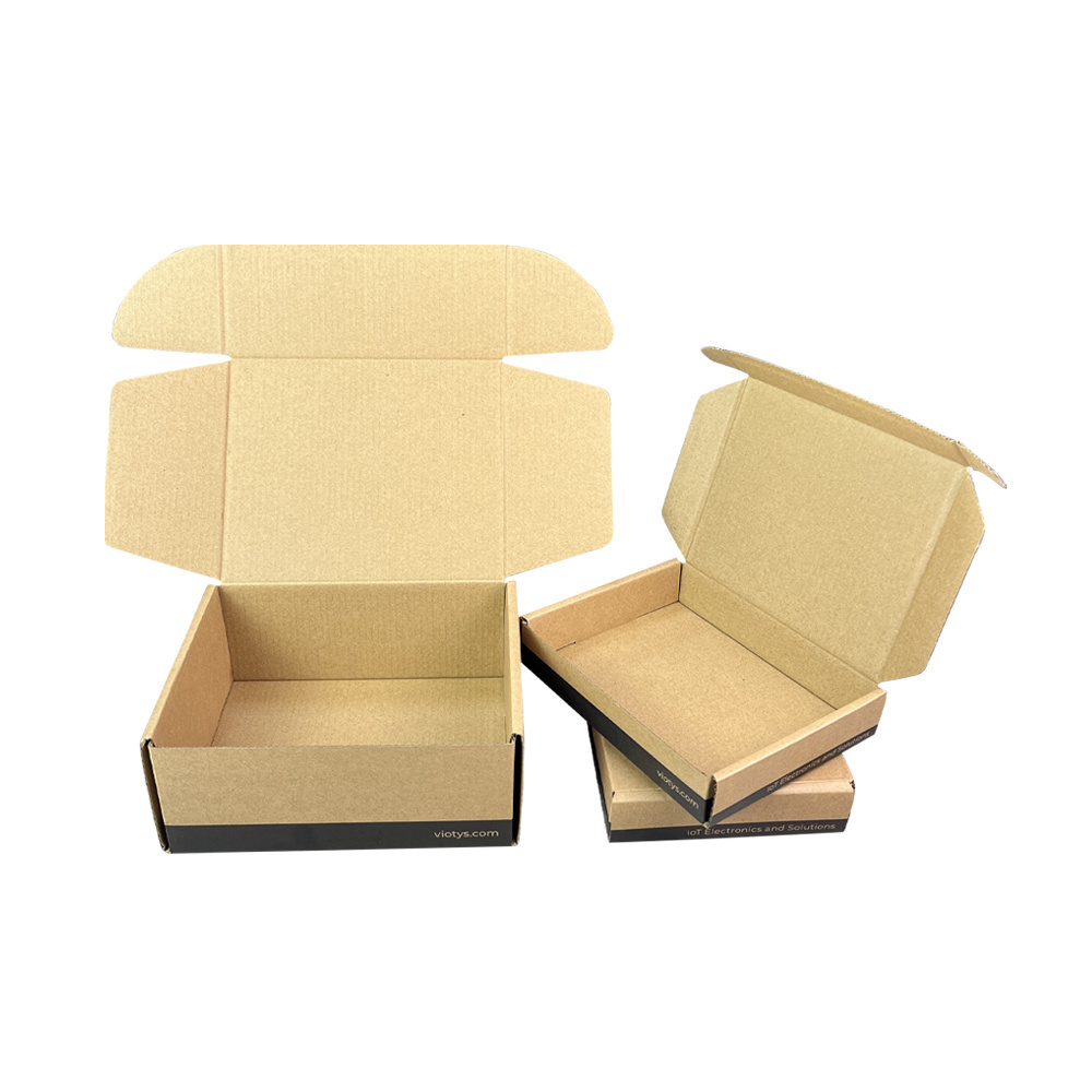 Packaging High Strength Corrugated Cardboard Boxes Small Recyclable Burst Resistant Shipping Boxes Paper Big For Underwear