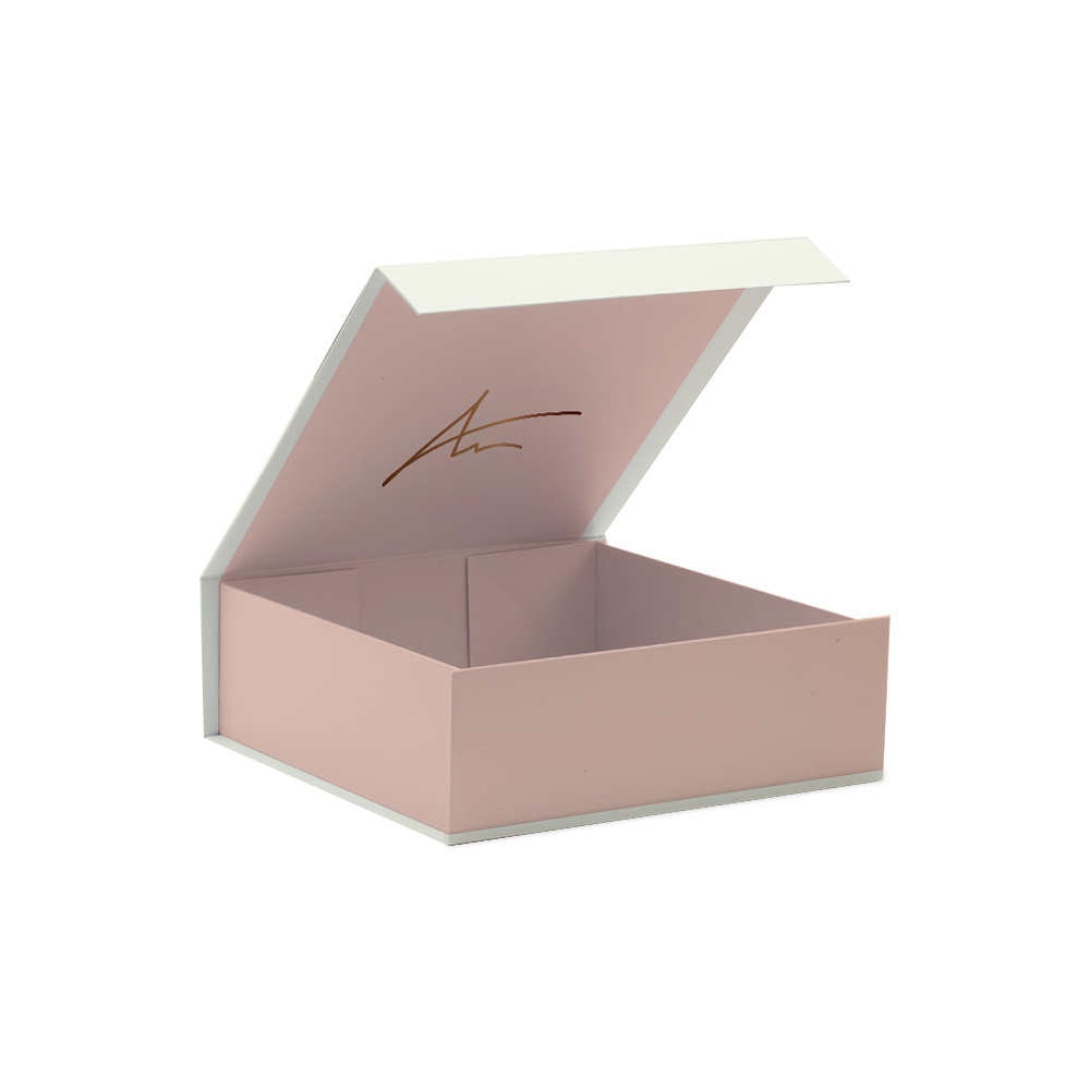 HengXing Custom Made Rigid Cardboard Magnetic Auto Lock Bottom Folding Paper Packaging Flap Gift Boxes