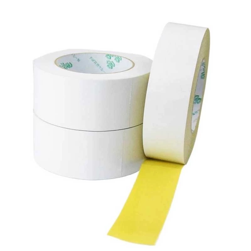 Butter embroidery office hand-made translucent double sided tape easy to tear high viscosity seamless carpet glue