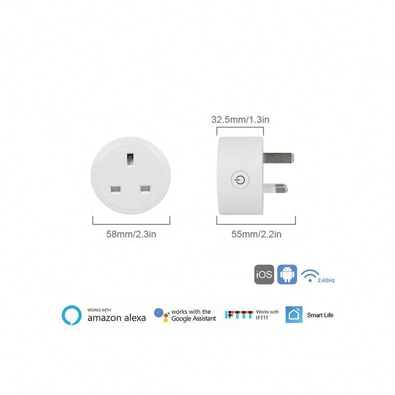 OEM UK smart wall socket wifi plug support esp8285 reset firmware reflash re-engineering  BSD29 smart socket wifi Smart Plug2023