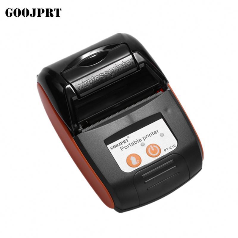 GOOJPRT PT210 58mm Cheap Wireless Mini Handheld Portable Android BT Thermal Inkjet Printer