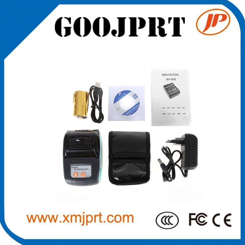 GOOJPRT PT210 58mm Cheap Wireless Mini Handheld Portable Android BT Thermal Inkjet Printer