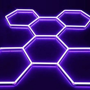 Hanging Hexagon Light Detailing Led Home Modular Ceiling Garage Hexagonal Led Light