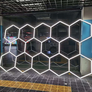 Garage Detailing Lighting Hexagon  Led Working Ceiling Light