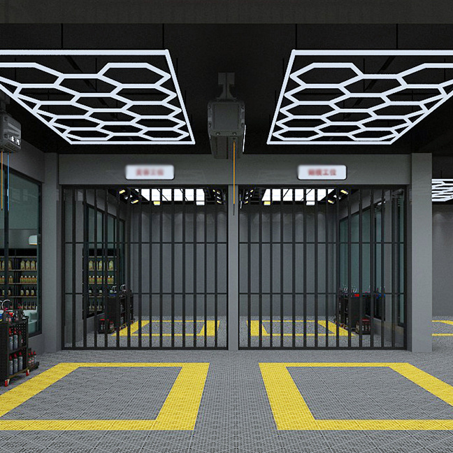 New China Manufacturer car Hex Detailing Light Outdoor Garage Lights garage workshop lighting