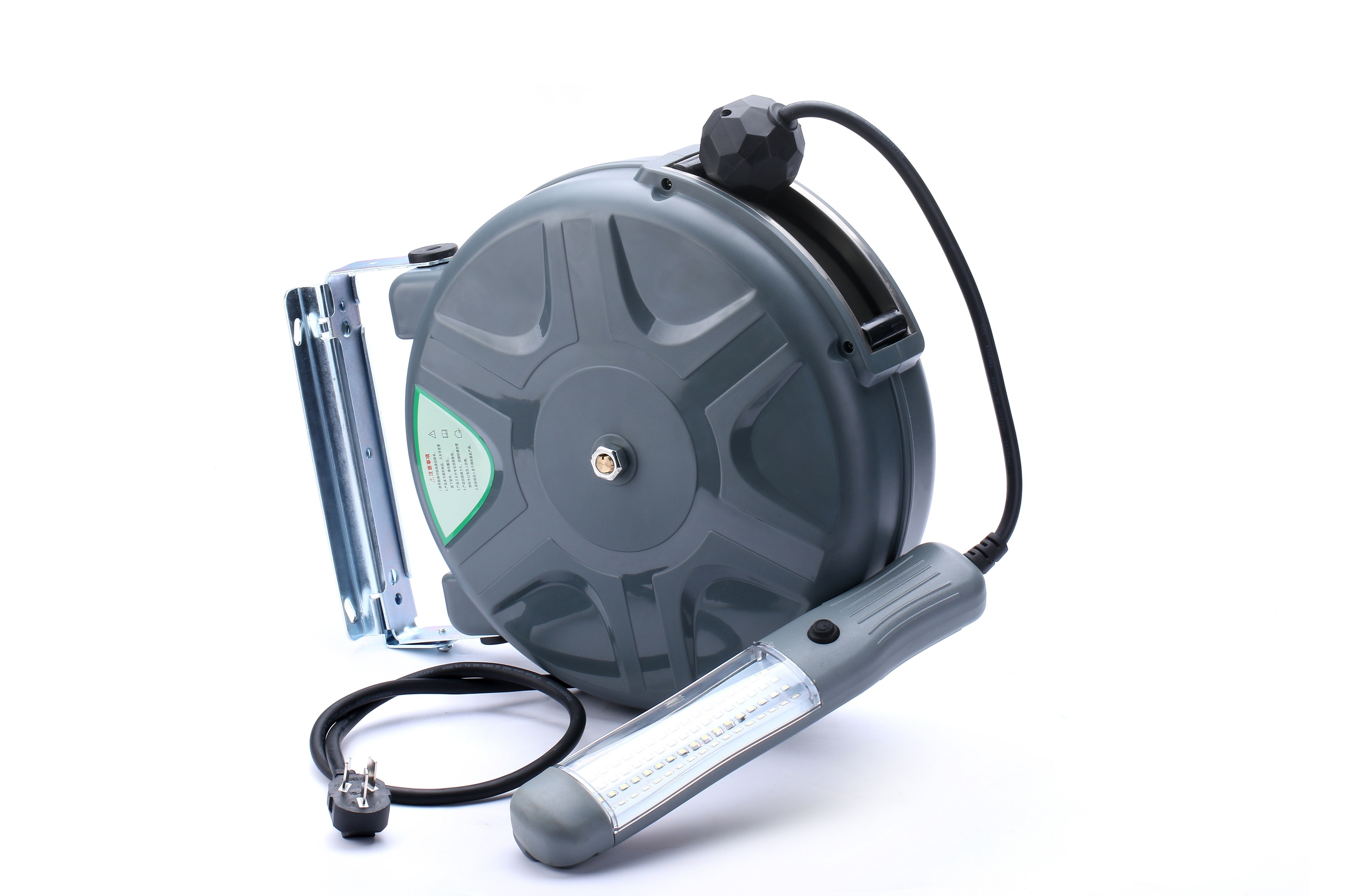 10+1m Wall Mounted Automatic Rewind Garden Retractable Water Hose Reel