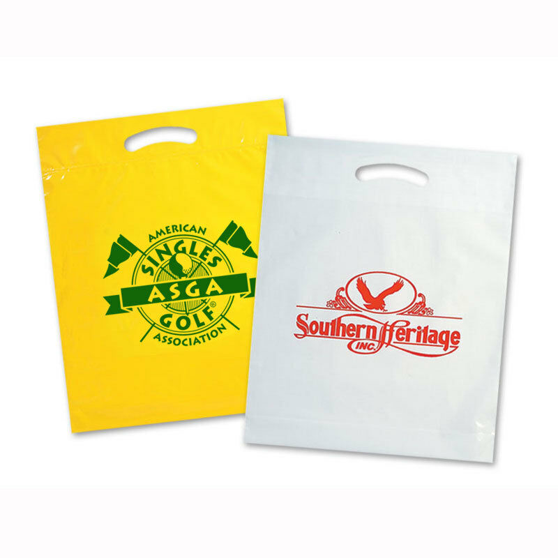 Custom logo biodegradable plastic shopping bag making machine packaging plastic bags with logos