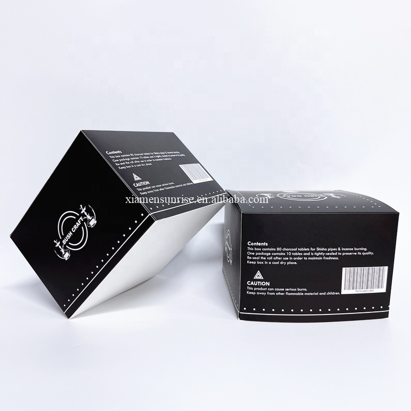 Luxury custom paper boxes for candles gift set with matches wholesale candle boxes