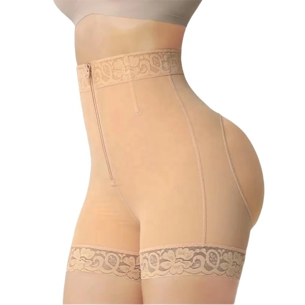 Discount Colombianas BBL Sculpting Butt Lifter Shapewear for Women High-waisted Shorts Tummy Control Panties Postpartum Girdle faja