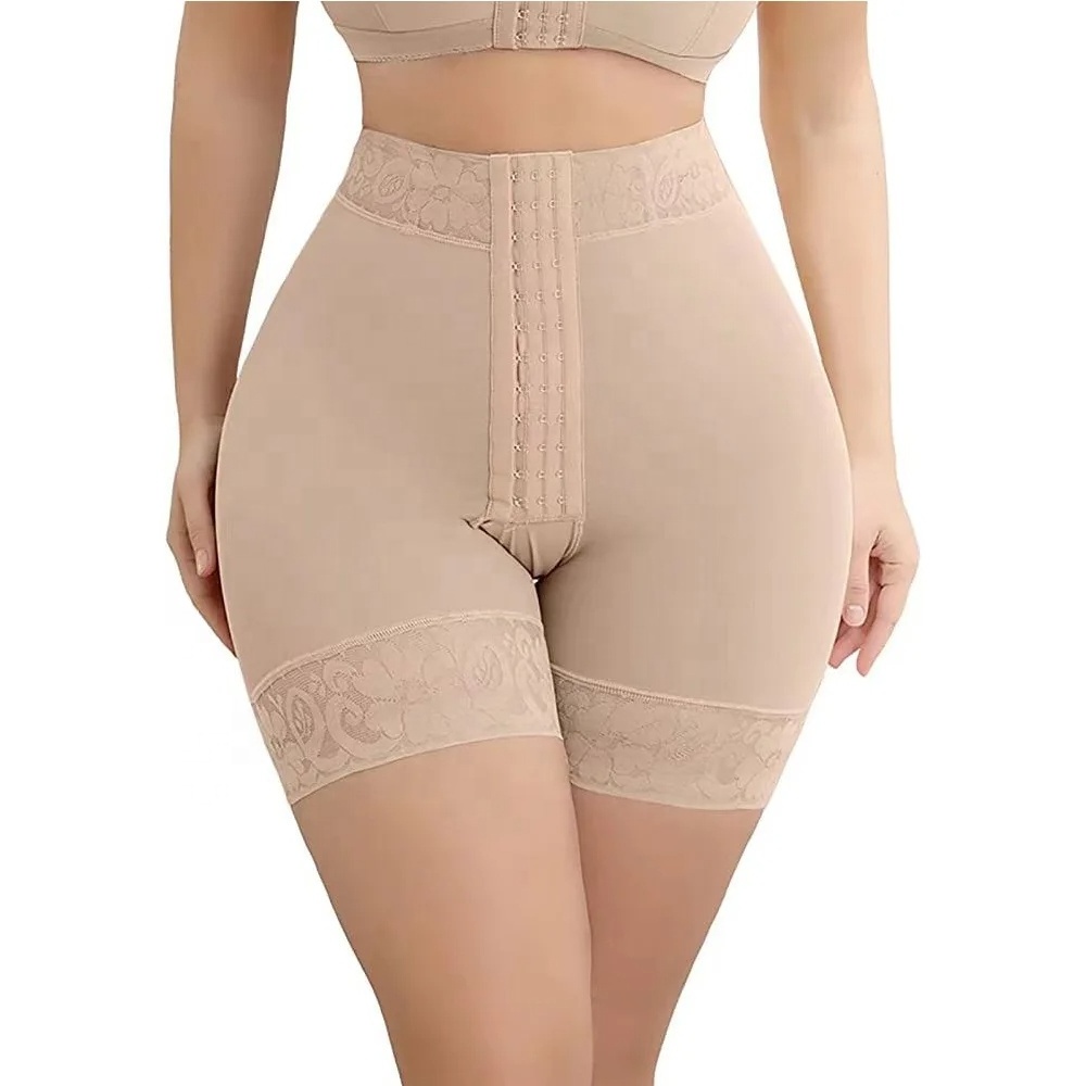 Discount Colombianas BBL Sculpting Butt Lifter Shapewear for Women High-waisted Shorts Tummy Control Panties Postpartum Girdle faja