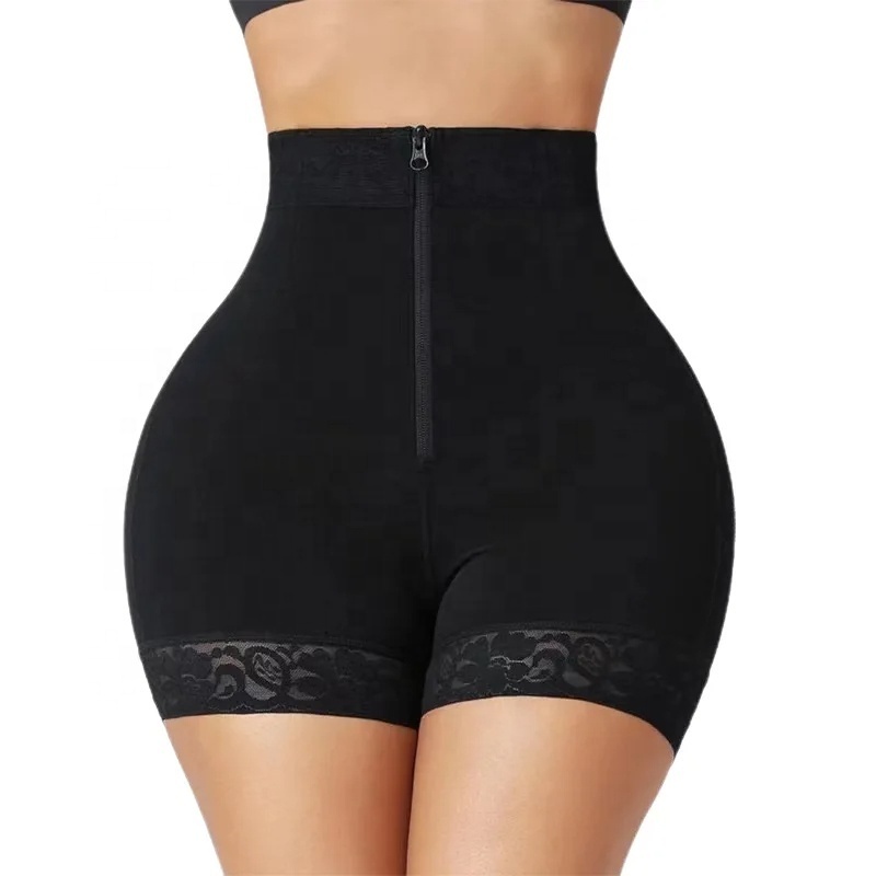 Discount Colombianas BBL Sculpting Butt Lifter Shapewear for Women High-waisted Shorts Tummy Control Panties Postpartum Girdle faja