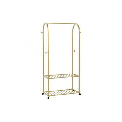 Creative Modern Style Free Standing Multi-functional Metal Hall Entryway Floor Clothes Stand Hanger coat  racks