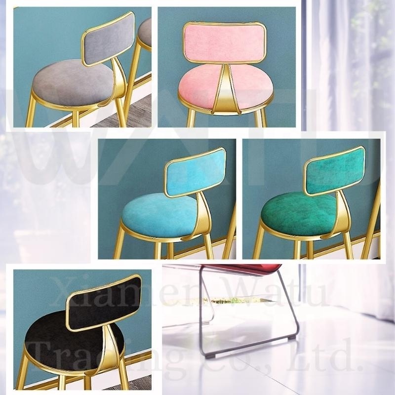 Modern Furniture Luxury Design Counter Height Table Round Breakfast Wedding Bar Tables and Chairs Metal Iron High Pub Cocktail