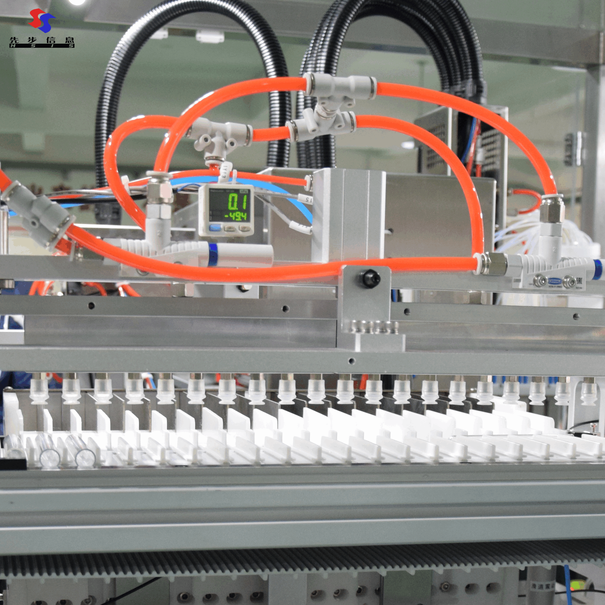 Automatic Vacuum Blood Collection Tube Filling Machine For Production Lines